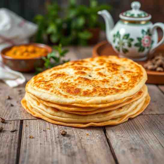 Farata Recipe - Soft & Flaky Mauritian Flatbread